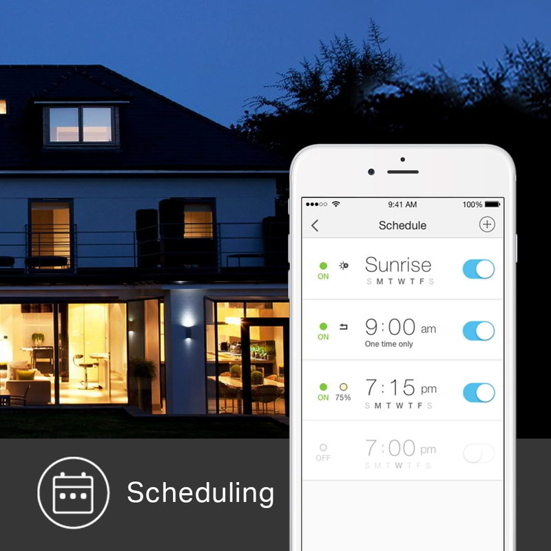 Bec LED inteligent TP-Link Kasa Smart KL130, Wi-FI, Android & IOS, E27, consum 10W, 800 lm, dimabil, multicolor - imagine 5
