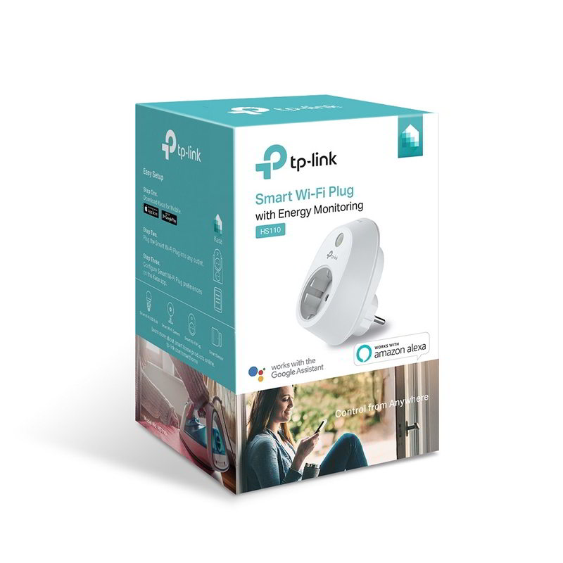 Priza inteligenta Wireless TP-link HS110, compatibila Google Assistant & Amazon Alexa, 220-240V, monitorizare energie - imagine 4