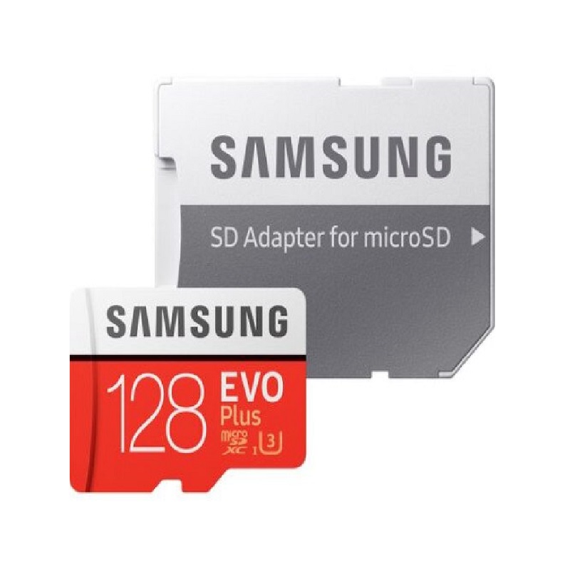 dakor.ro Card memorie Samsung 128GB MicroSDXC EVO Plus, microSD, UHS-1 (U3), 4K 4