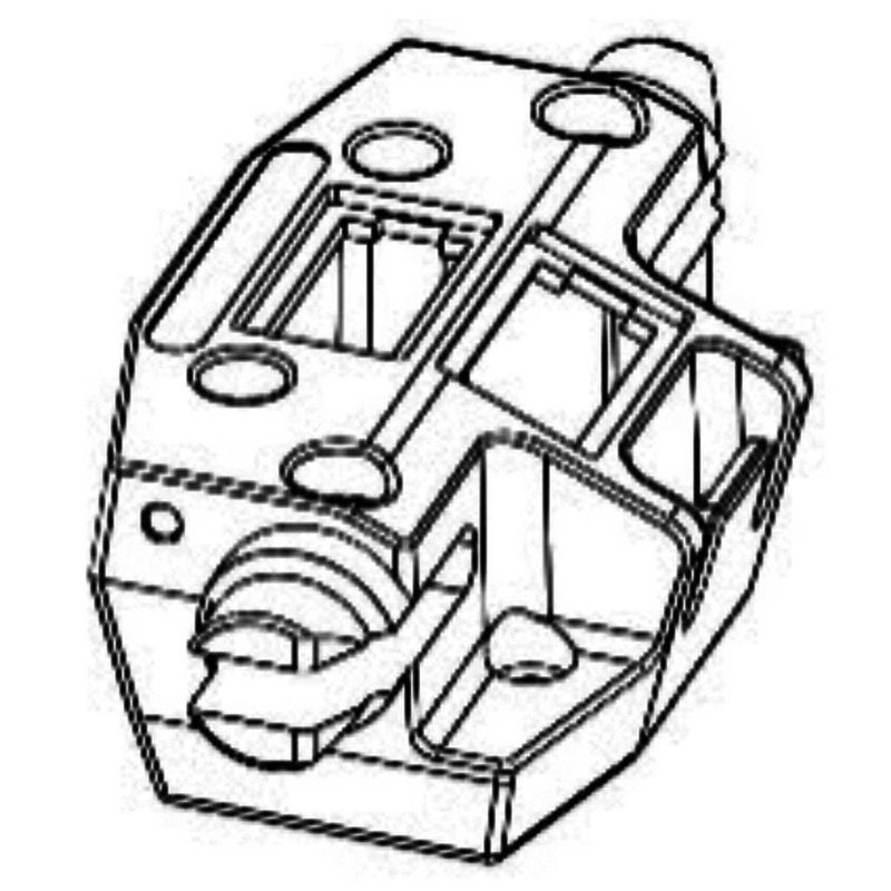 Capac display central coloana directie Dualtron X & X2 - imagine 1