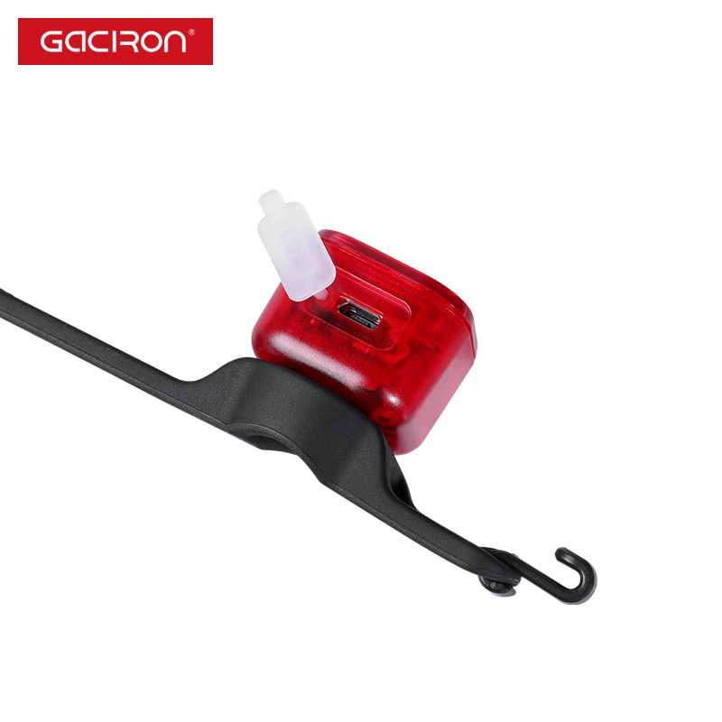 Stop LED Gaciron W07R, IPX4, 4 moduri, 15 lumeni, acumulator inclus - imagine 2