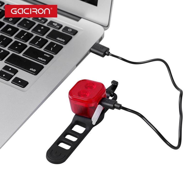 Stop LED Gaciron W07R, IPX4, 4 moduri, 15 lumeni, acumulator inclus - imagine 3